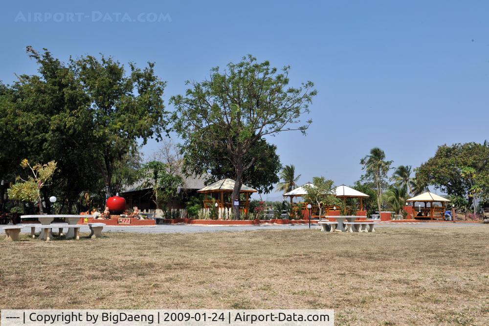 ---- Airport - Club house area, Miss Sunflower Flying Club, Lopburi, THAILAND