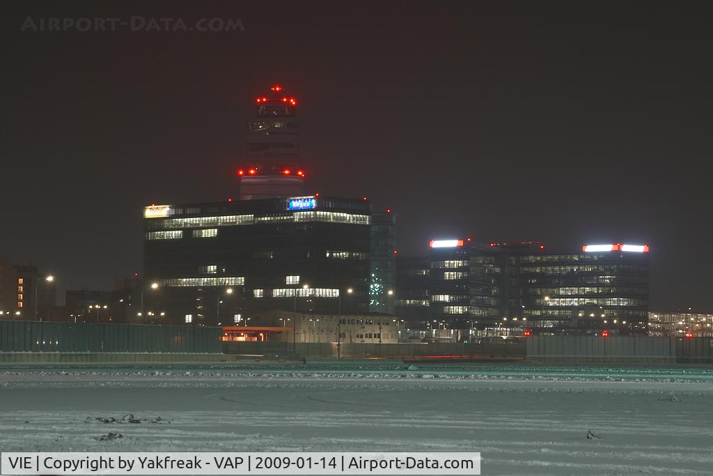 Vienna International Airport, Vienna Austria (VIE) - Cold night