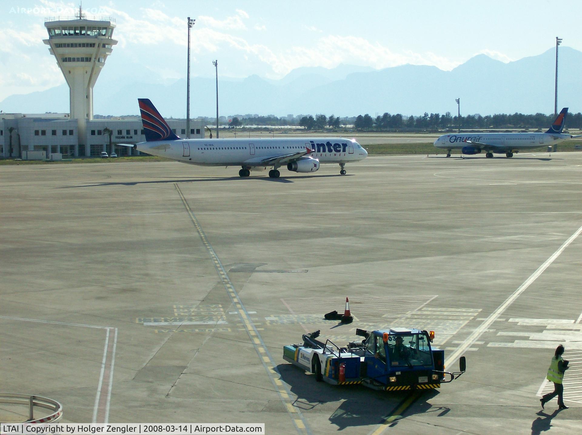 Antalya Airport, Antalya Turkey (LTAI) - An afternoon at Antalya airport