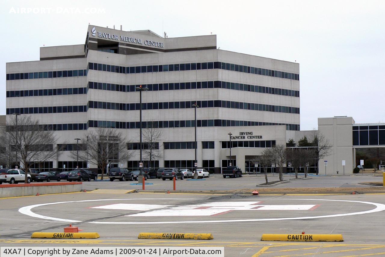 Baylor Health Center At Irving Coppell Heliport (4XA7) - Baylor Medical Center Irving Heliport