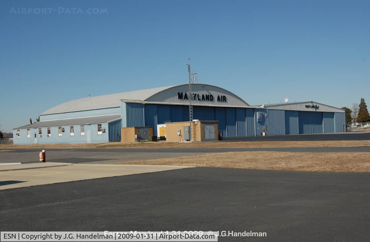 Easton/newnam Field Airport (ESN) - Maryland Air-Maryland Jet Hangars at Easton MD