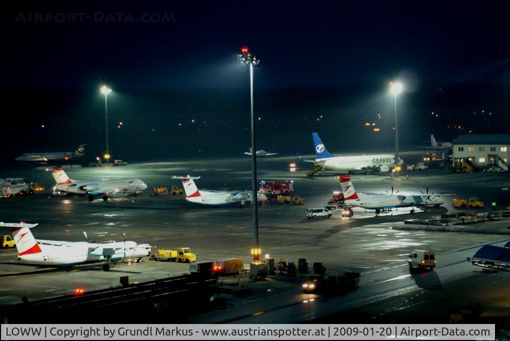 Vienna International Airport, Vienna Austria (LOWW) - Vienna at Night
