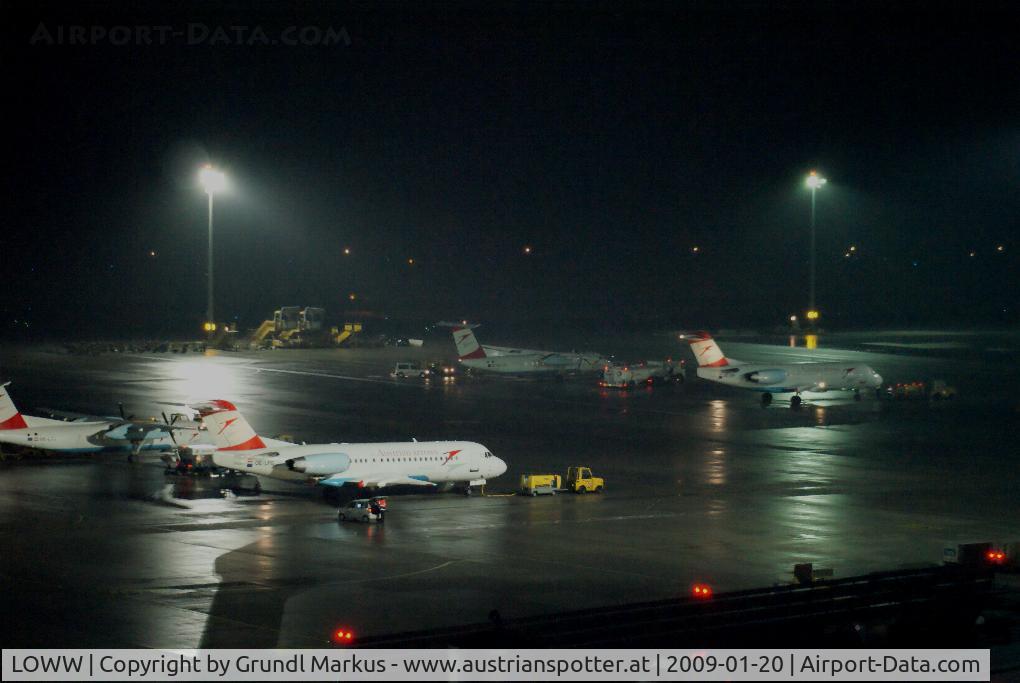 Vienna International Airport, Vienna Austria (LOWW) - Vienna Airport at Night