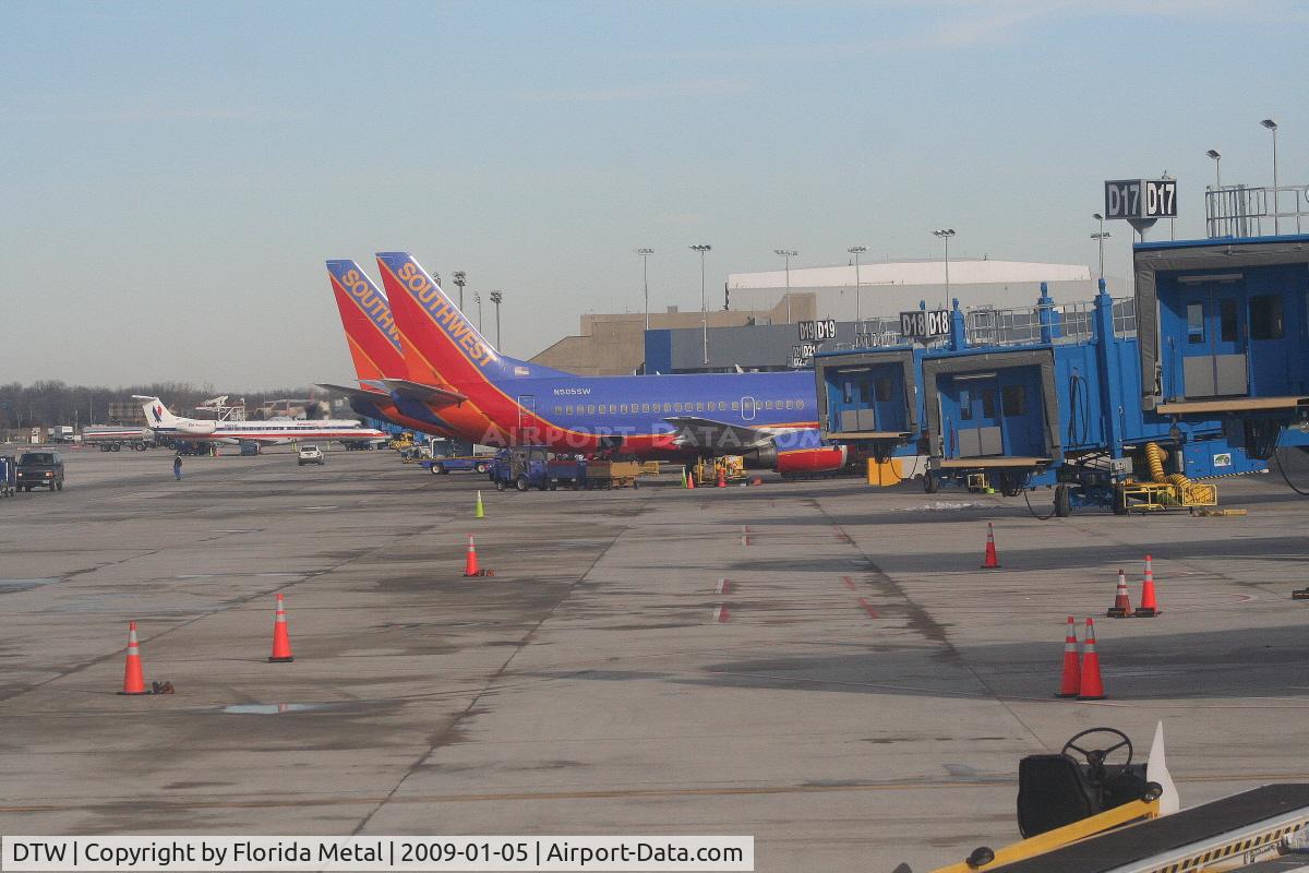 Detroit Metropolitan Wayne County Airport (DTW) - Brand new North Terminal at DTW