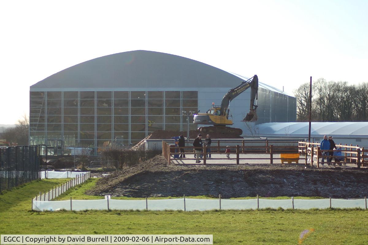 Manchester Airport, Manchester, England United Kingdom (EGCC) - New Hanger containing Concorde G-BOAC