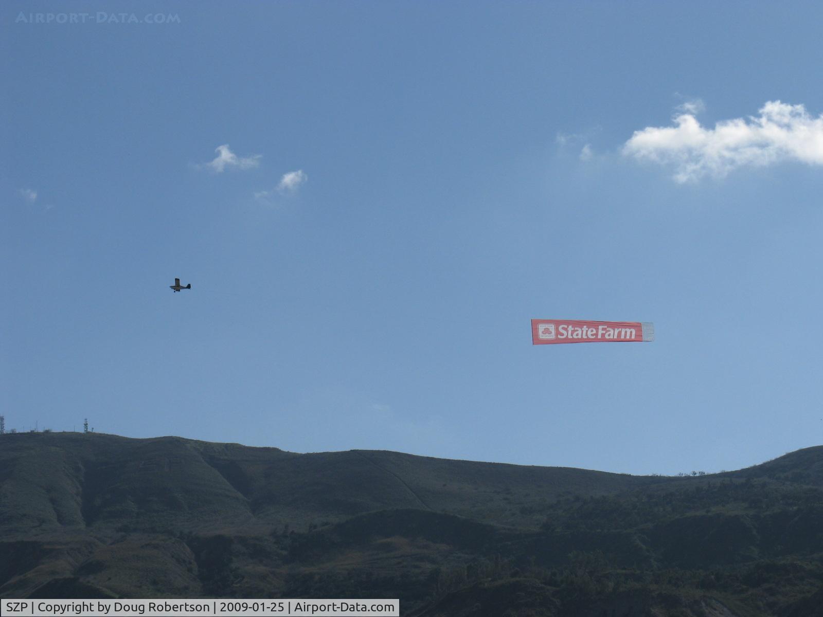 Santa Paula Airport (SZP) - Towed Banner