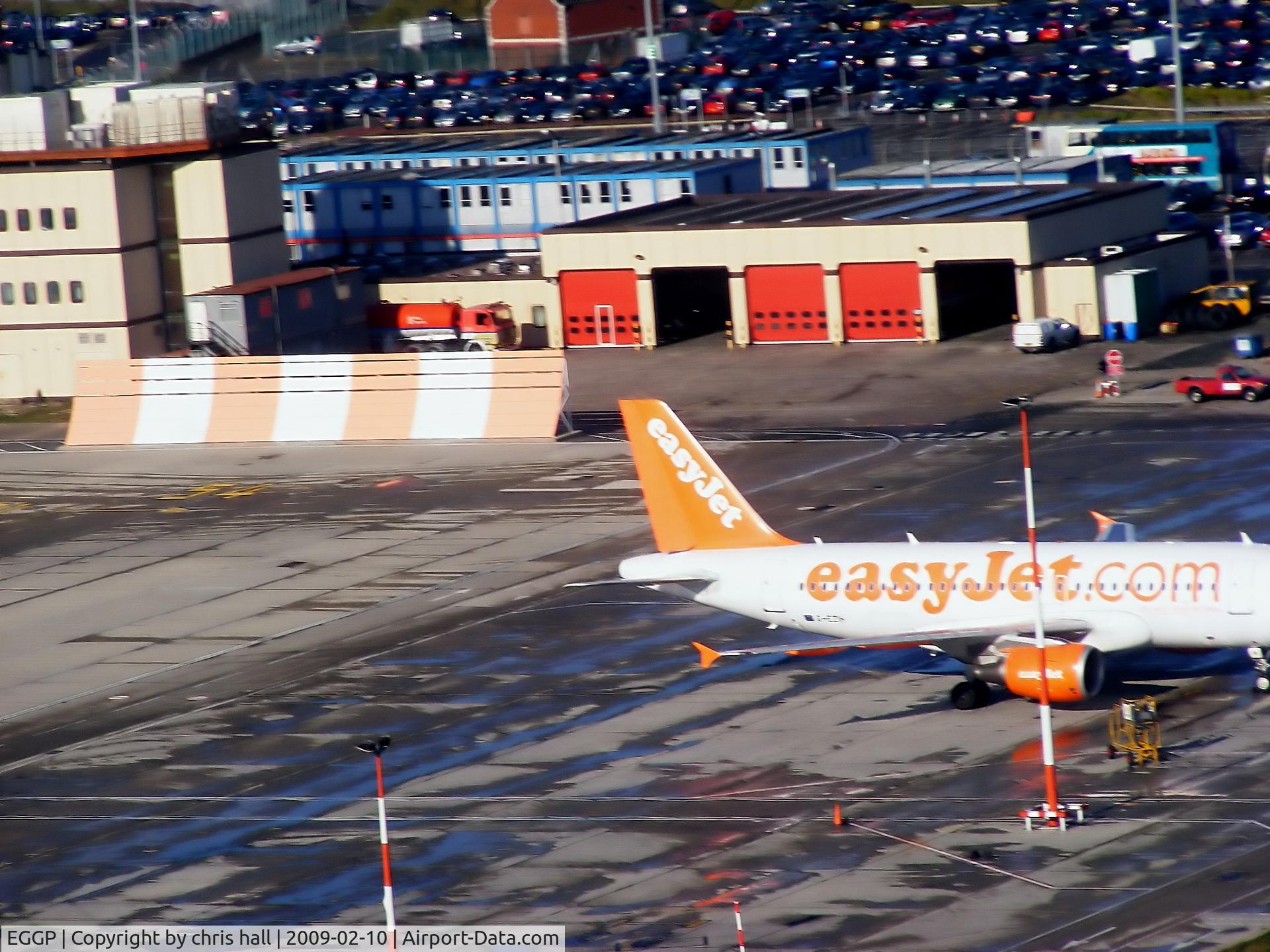 Liverpool John Lennon Airport, Liverpool, England United Kingdom (EGGP) - departing from Liverpool