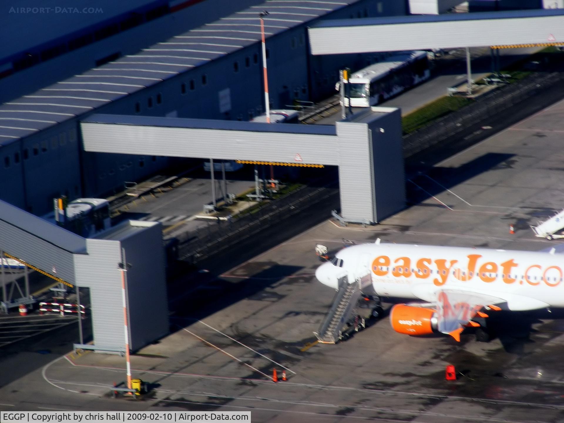 Liverpool John Lennon Airport, Liverpool, England United Kingdom (EGGP) - departing from Liverpool