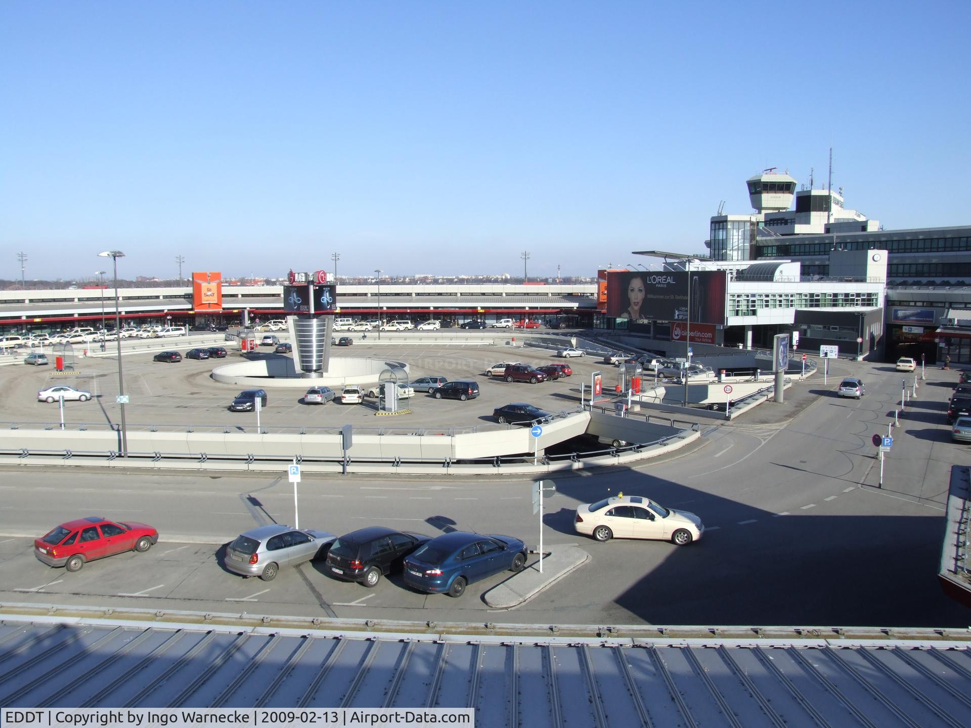 Tegel International Airport (closing in 2011), Berlin Germany (EDDT) - Berlin Tegel, looking inside the hexagonal terminal