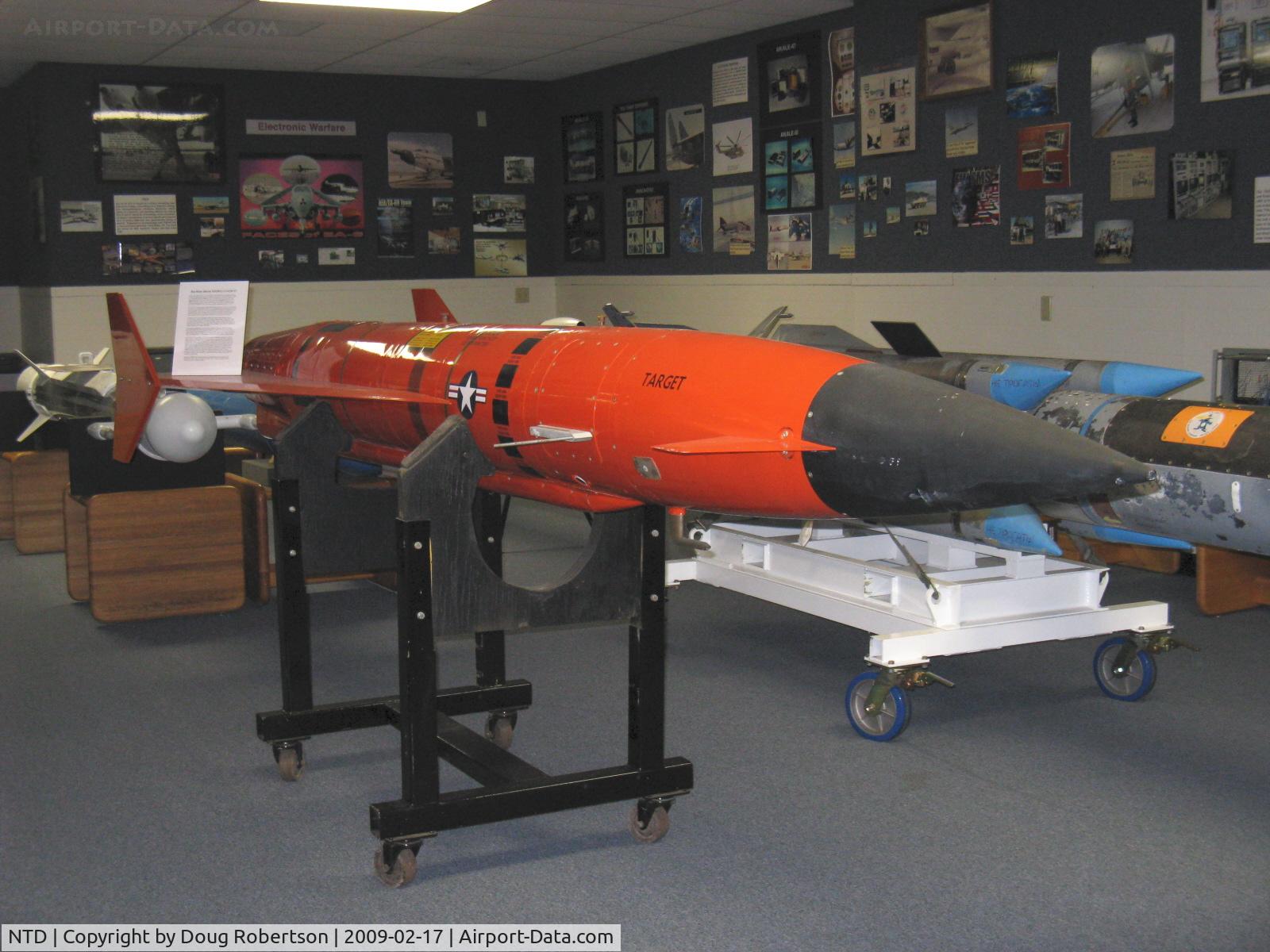 Point Mugu Nas (naval Base Ventura Co) Airport (NTD) - Raytheon (Beech) KD2B/Q-12/AQM-37 Supersonic Target Drone, at Command History Storage Facility