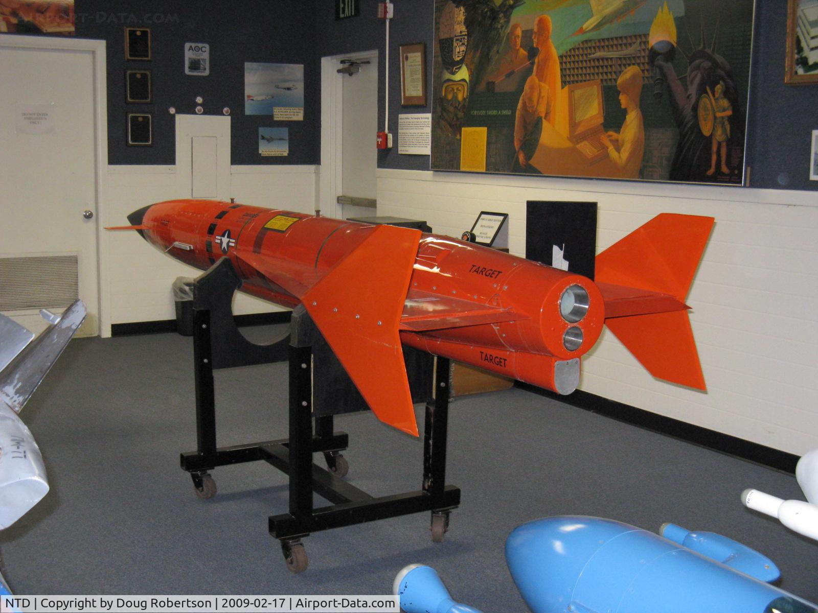 Point Mugu Nas (naval Base Ventura Co) Airport (NTD) - Raytheon (Beech) KD2B/Q-12/AQM-37 Supersonic Target Drone, at Command History Storage Facility