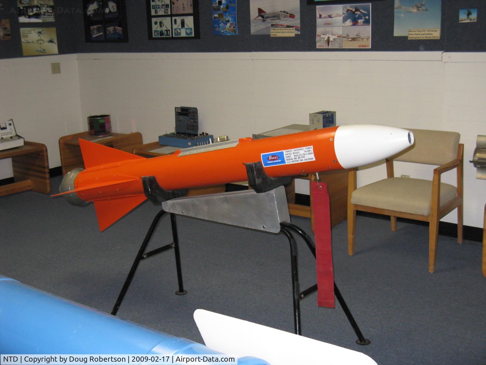 Point Mugu Nas (naval Base Ventura Co) Airport (NTD) - Hayes TA-81R-J Towed Infrared Target, at Command History Storage Facility
