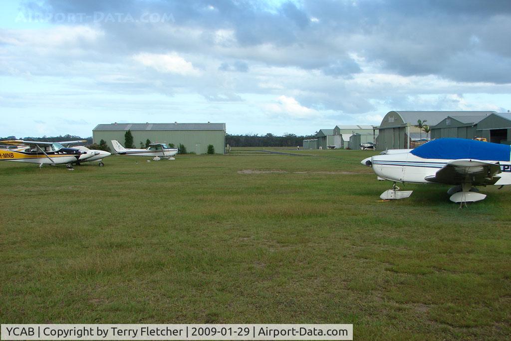 YCAB Airport - General view of Caboolture airfield, Queensland, Australia
