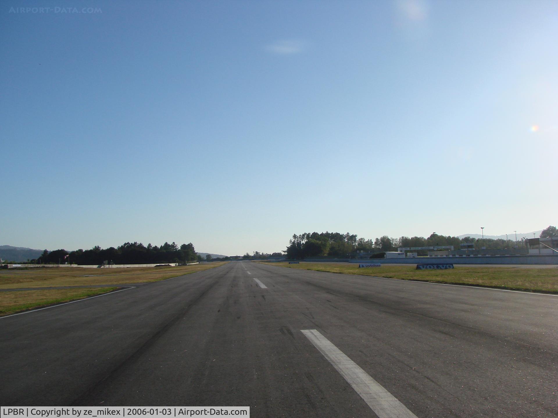 Braga Airport, Braga Portugal (LPBR) - the runway of my home airodrome, Braga 