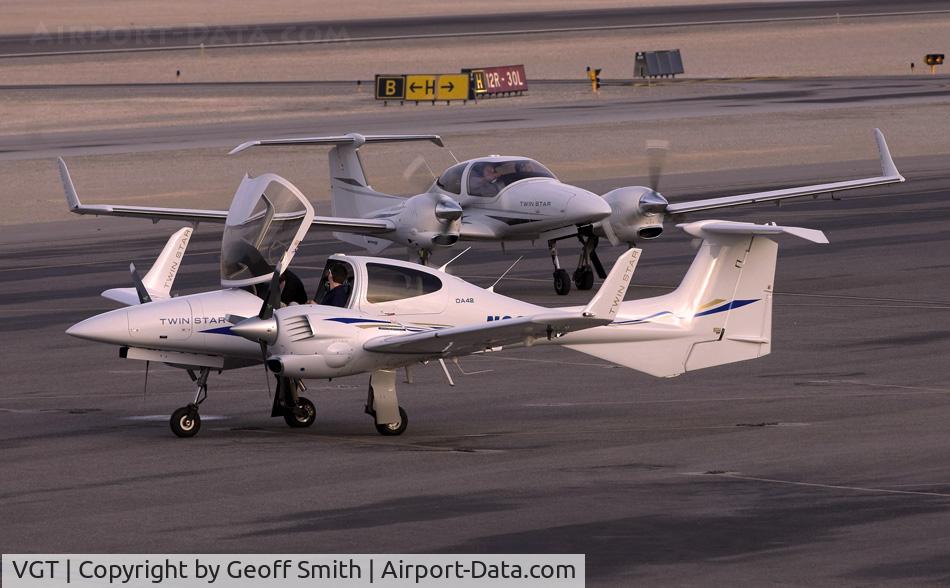 North Las Vegas Airport (VGT) - A couple of Twin Stars