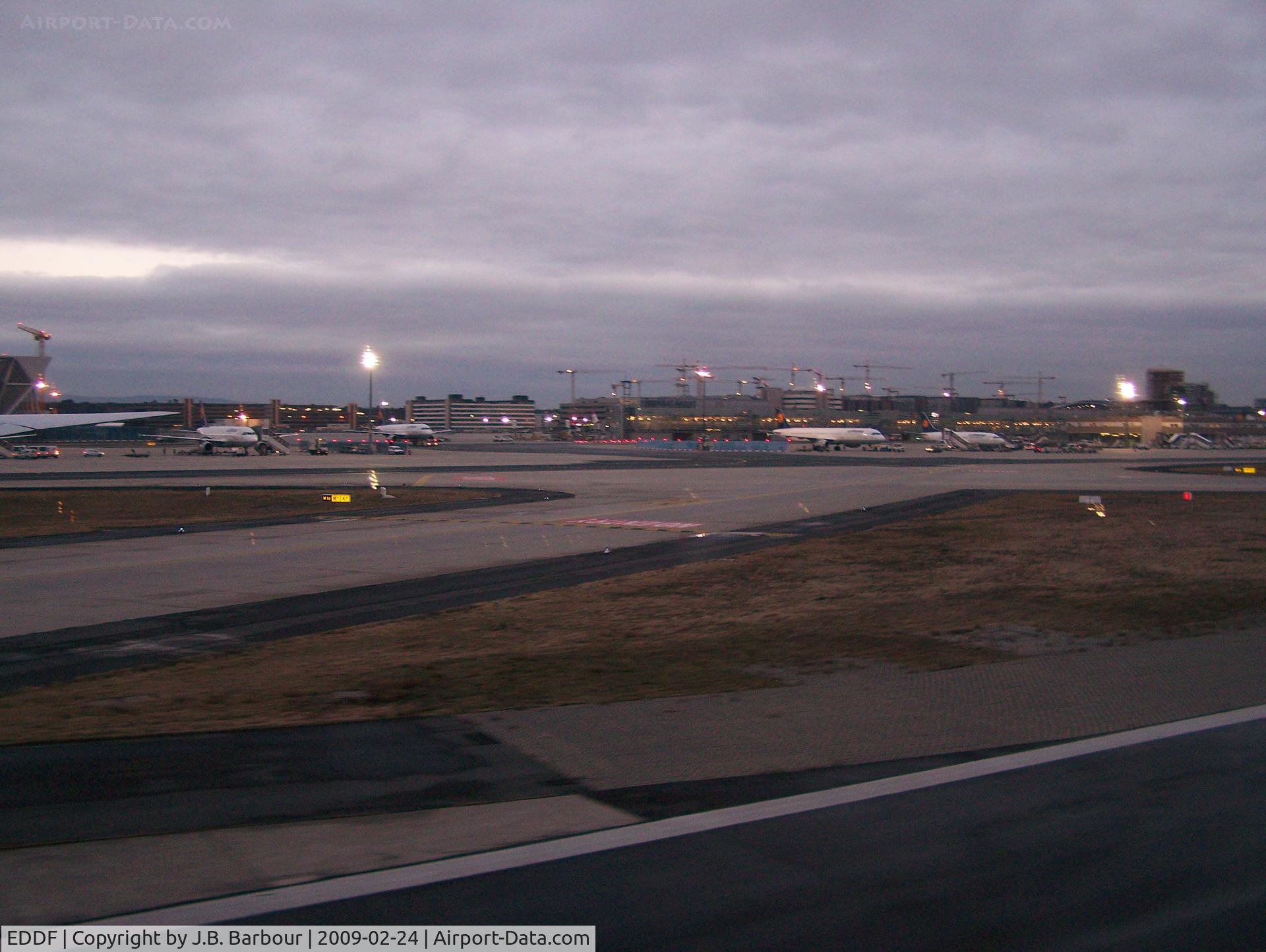 Frankfurt International Airport, Frankfurt am Main Germany (EDDF) - On board a B767-400