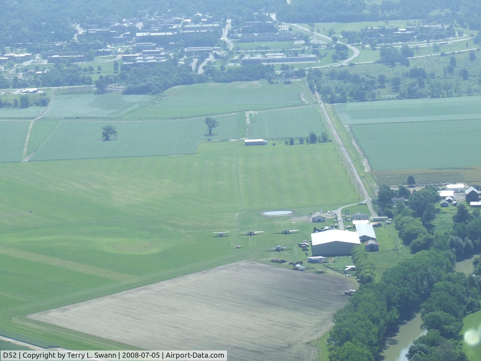Geneseo Airport (D52) - Turning downwind for Geneseo.