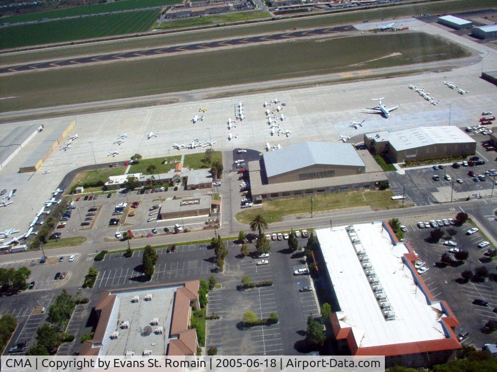 Camarillo Airport (CMA) - Looking East just pass the Tower