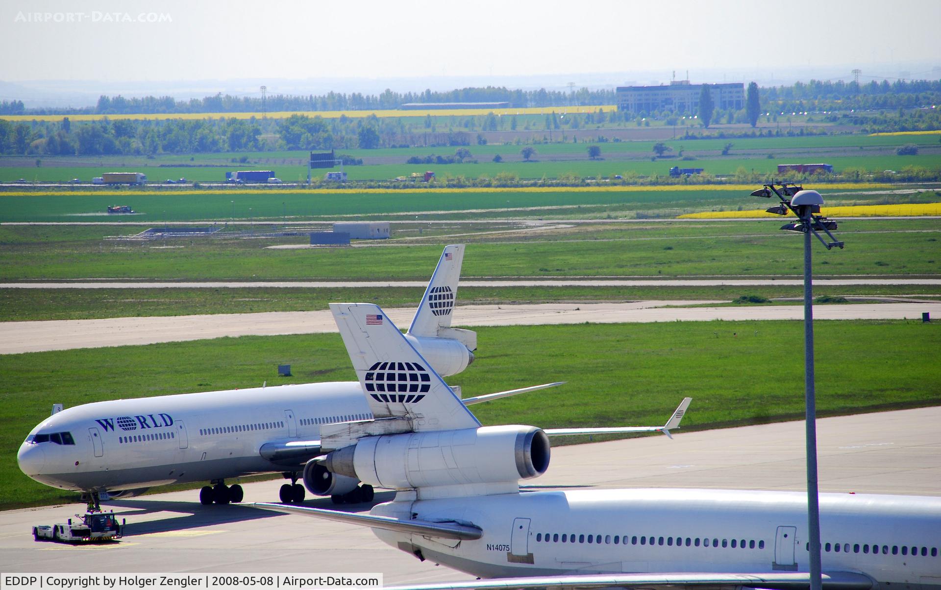 Leipzig/Halle Airport, Leipzig/Halle Germany (EDDP) - Two of WORLD´s fleet