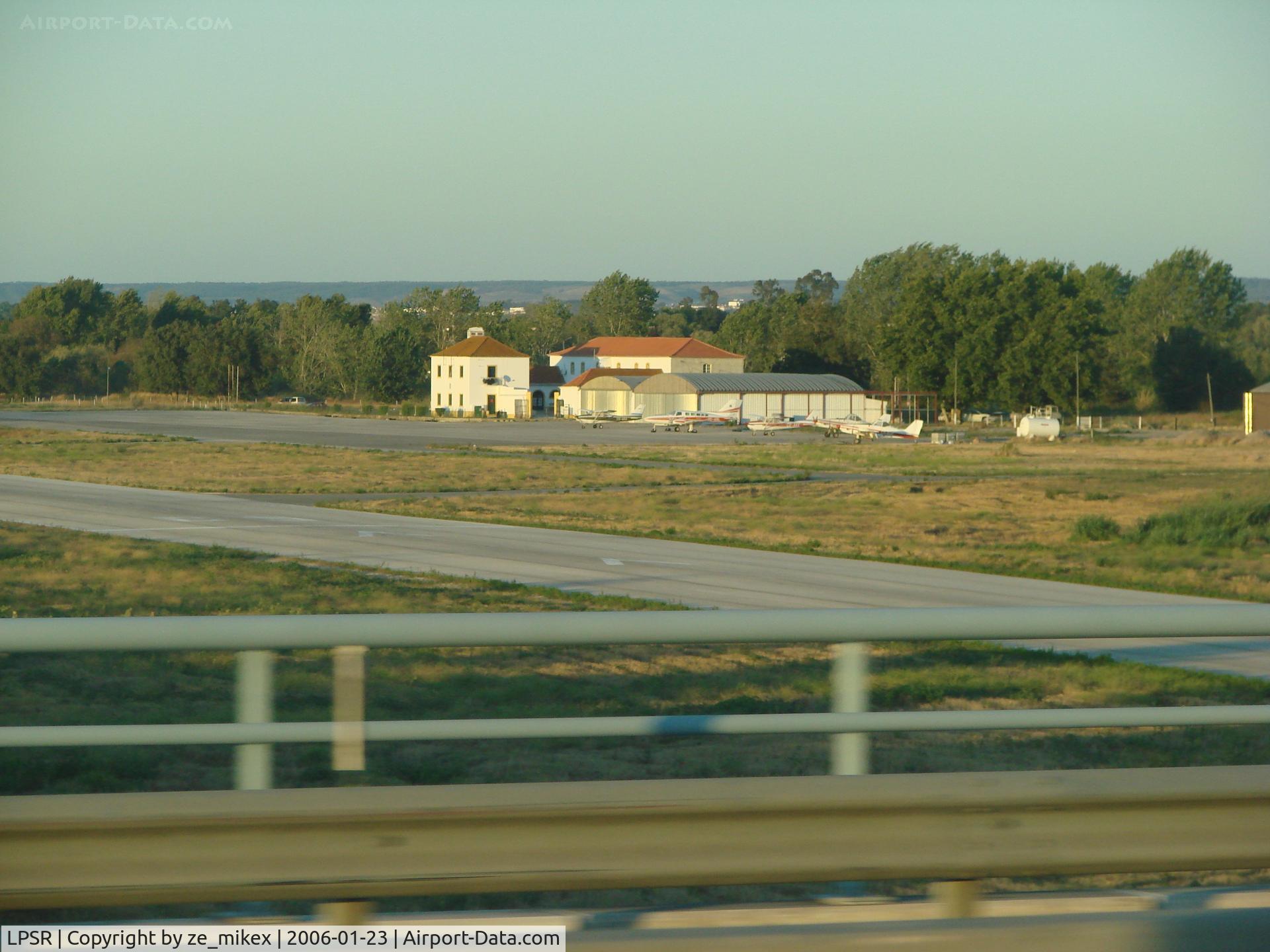 Santarém Airport, Santarém Portugal (LPSR) - Photo took at the highway sory the quality.