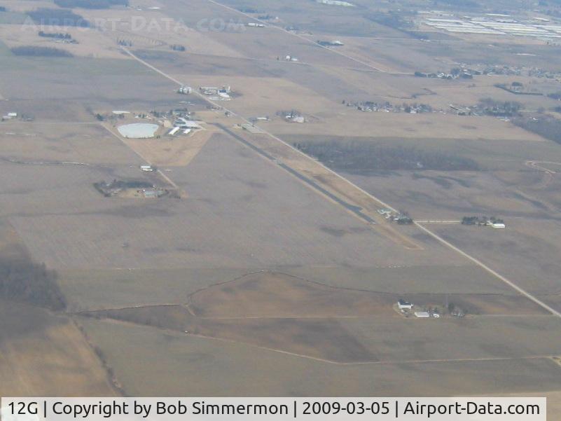 Shelby Community Airport (12G) - Lookng NE - Shelby, Ohio