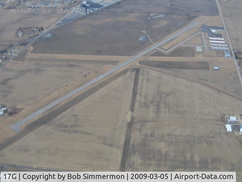 Port Bucyrus-crawford County Airport (17G) - Looking north from 3500'