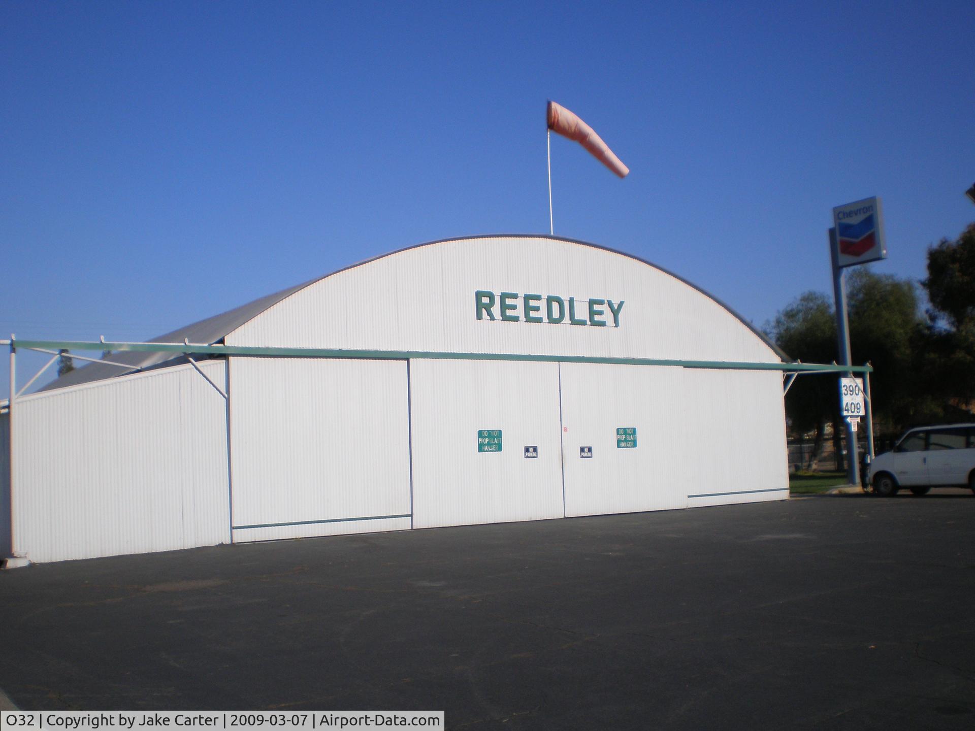 Reedley Municipal Airport (O32) - Main Hangar at Reeley.