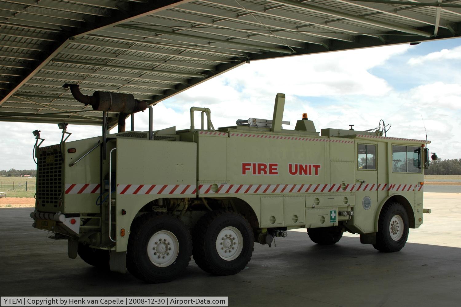 Temora Airport, Temora, New South Wales Australia (YTEM) - Temora's fire truck.