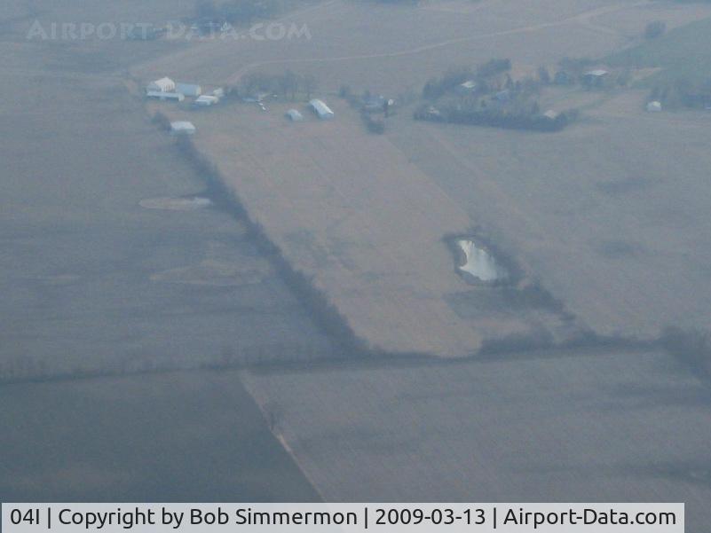 Columbus Southwest Airport (04I) - Looking east from 3500'