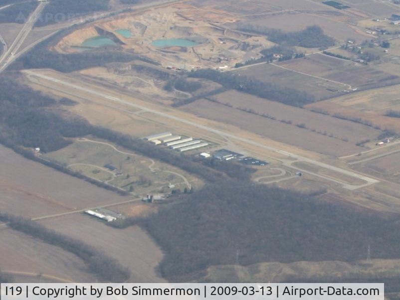 Greene County-lewis A. Jackson Regional Airport (I19) - Looking SE from 5500'