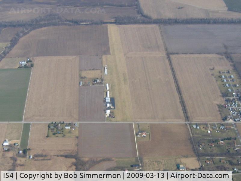 Mad River Inc Airport (I54) - Looking east from 5500'