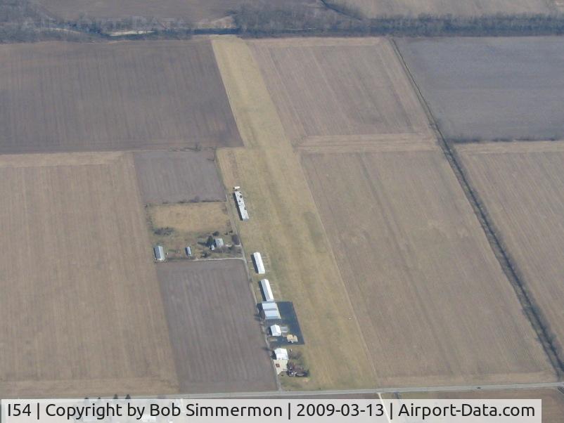 Mad River Inc Airport (I54) - Looking east from 5500'