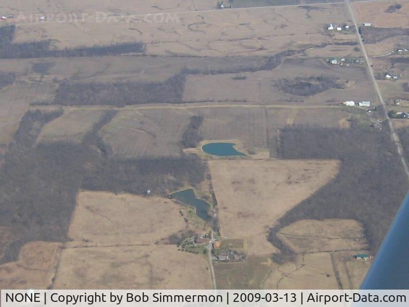 NONE Airport - Dwight & Jeff Spencer's strip about a mile SE of Rushsylvania, Ohio