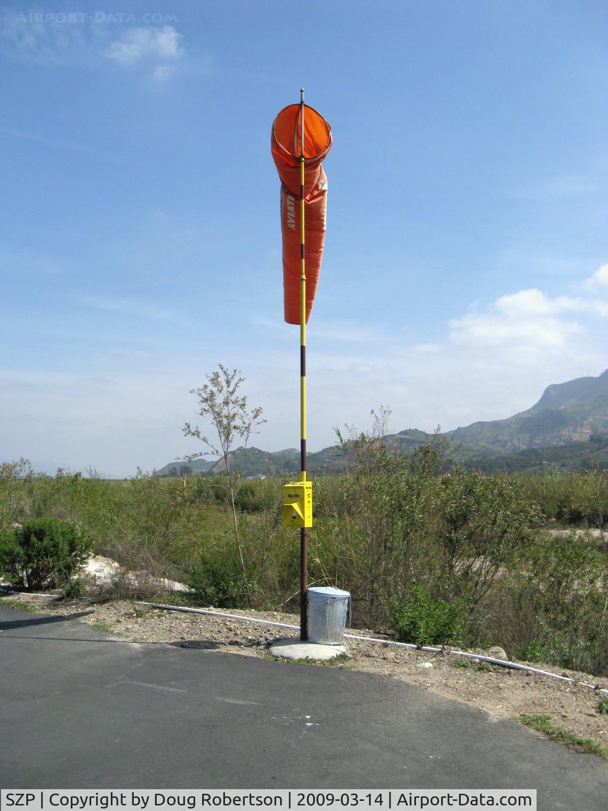 Santa Paula Airport (SZP) - 'Mutt Mitt' Doggy-Doo cleanup-one of several new installations around the airport.