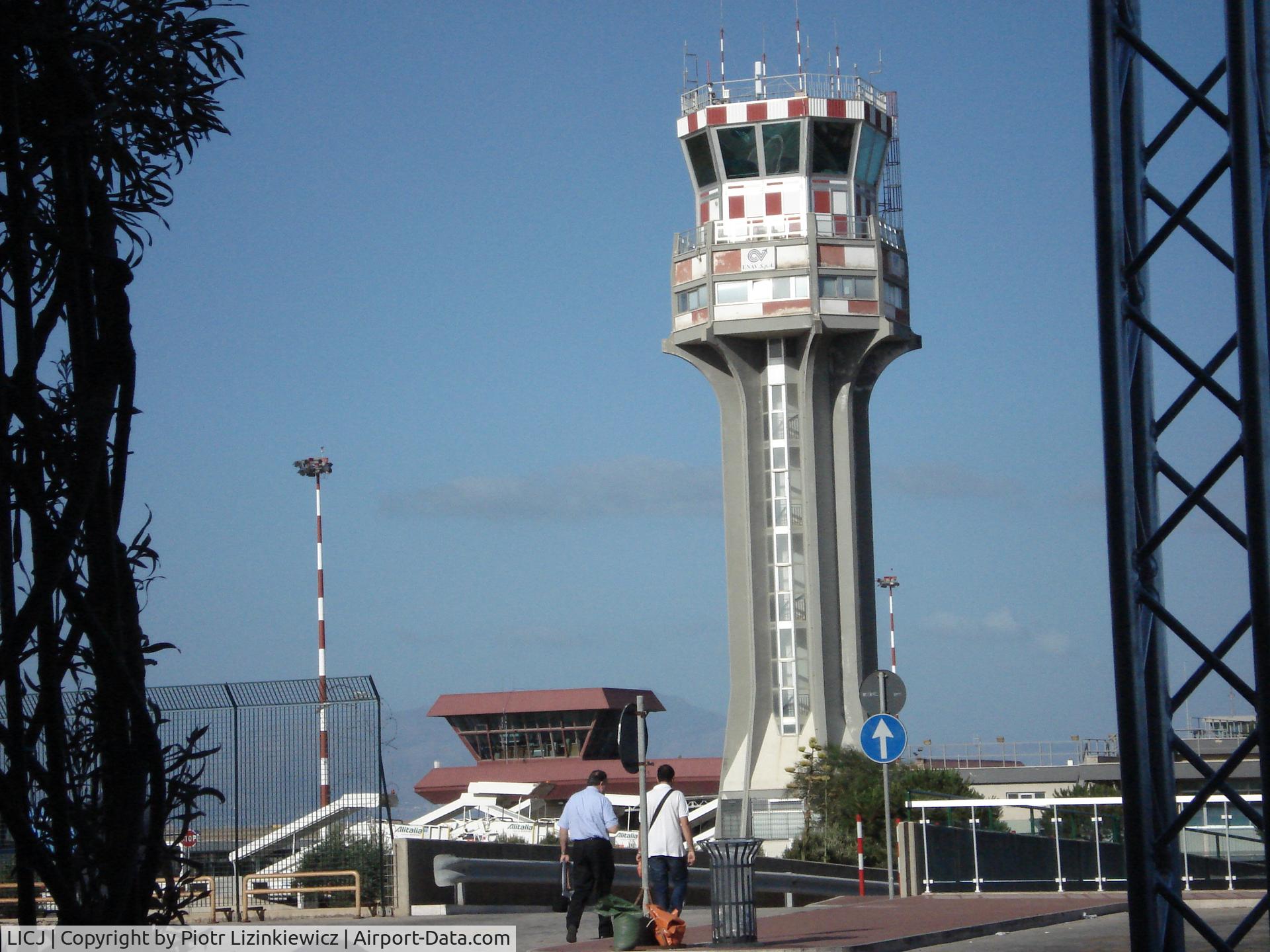 Palermo International Airport (Punta Raisi Falcone-Borsellino Airport), Palermo / Punta Raisi Italy (LICJ) - Tower