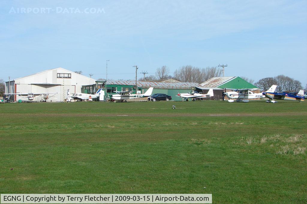 EGNG Airport - A view from acro2s the Bagby runway