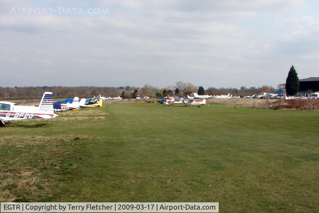Elstree Airfield Airport, Watford, England United Kingdom (EGTR) - A general view of Elstree