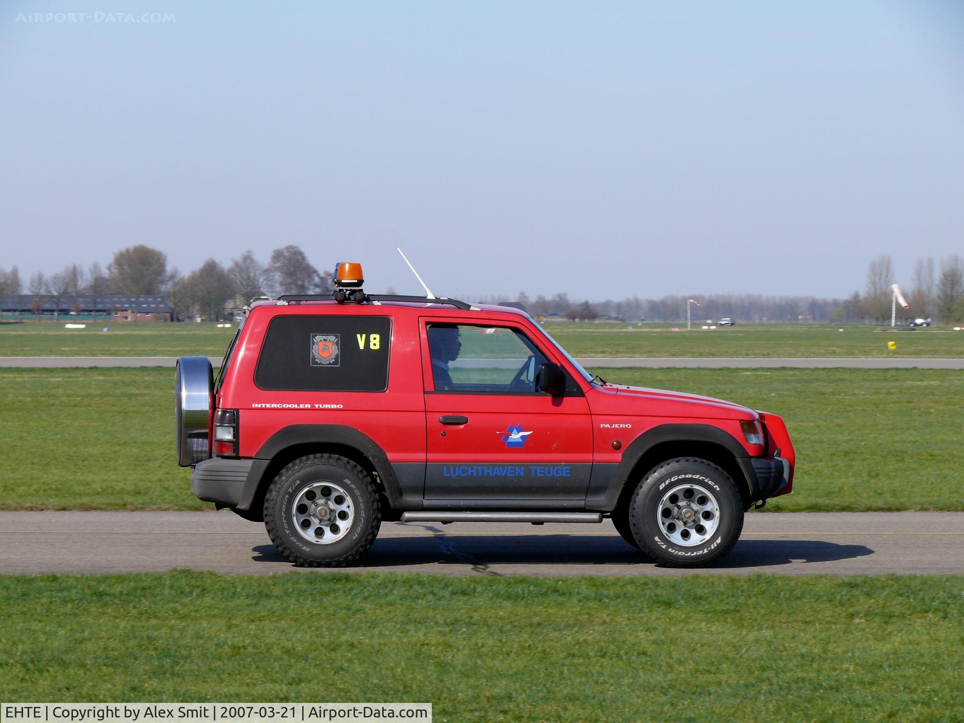 Teuge International Airport, Deventer Netherlands (EHTE) - Pajero of the CinC of the Teuge firedepartment