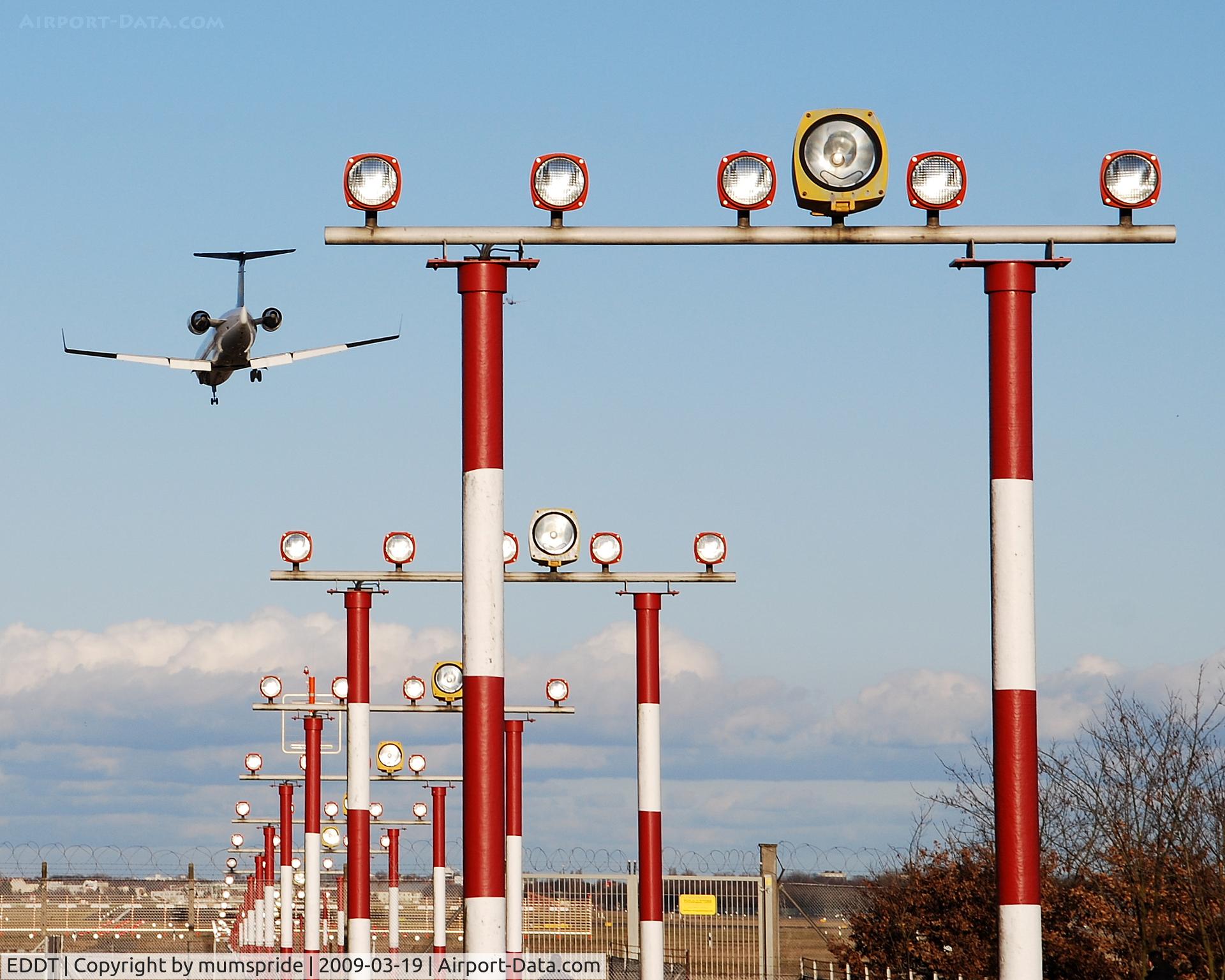 Tegel International Airport (closing in 2011), Berlin Germany (EDDT) - Guiding lights at TXL