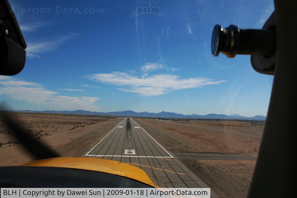 Blythe Airport (BLH) - On final