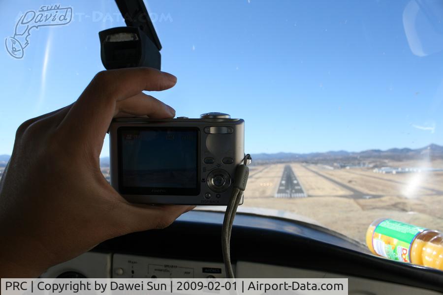 Ernest A. Love Field Airport (PRC) - On final
