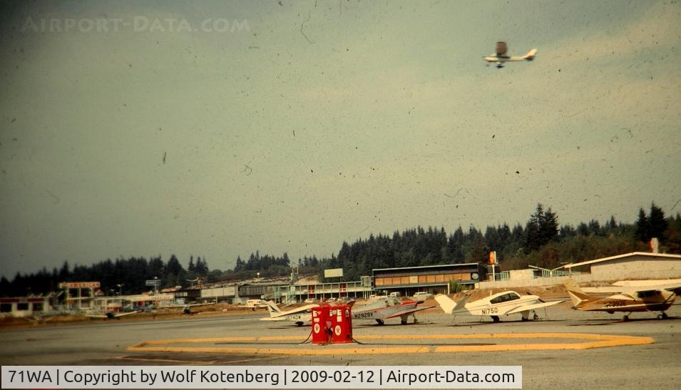 71WA Airport - 1968, Bellevue airfield, Bellevue, Washington.  before closure