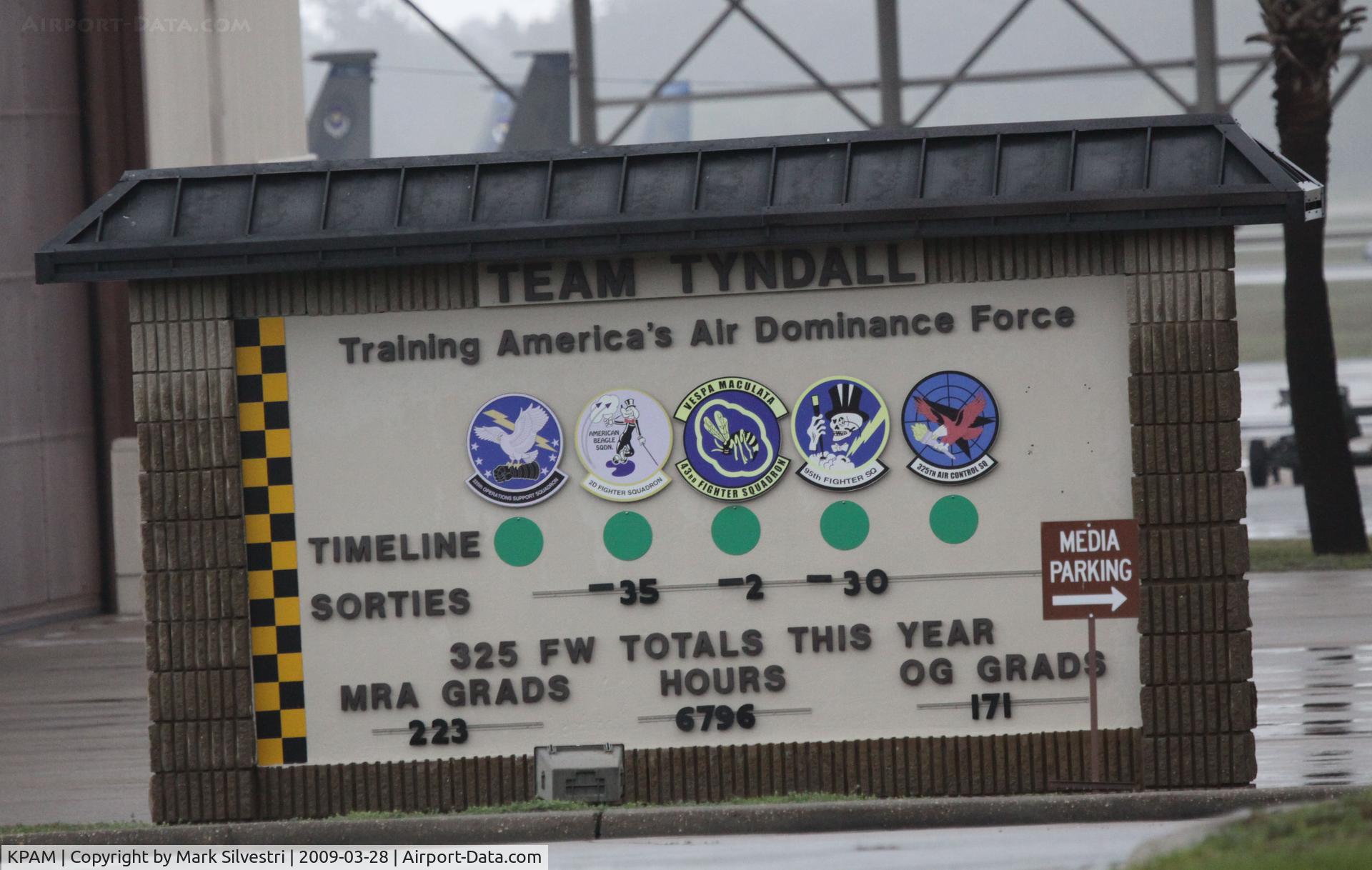 Tyndall Afb Airport (PAM) - Tyndall AFB - 325 FW