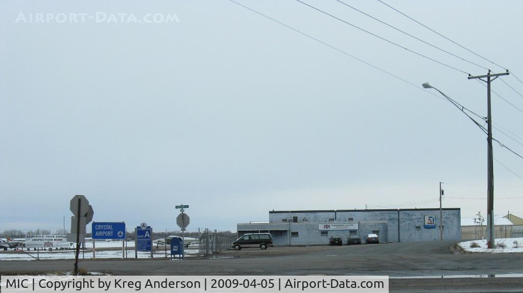 Crystal Airport (MIC) - The Thunderbird Aviation FBO at MIC.
