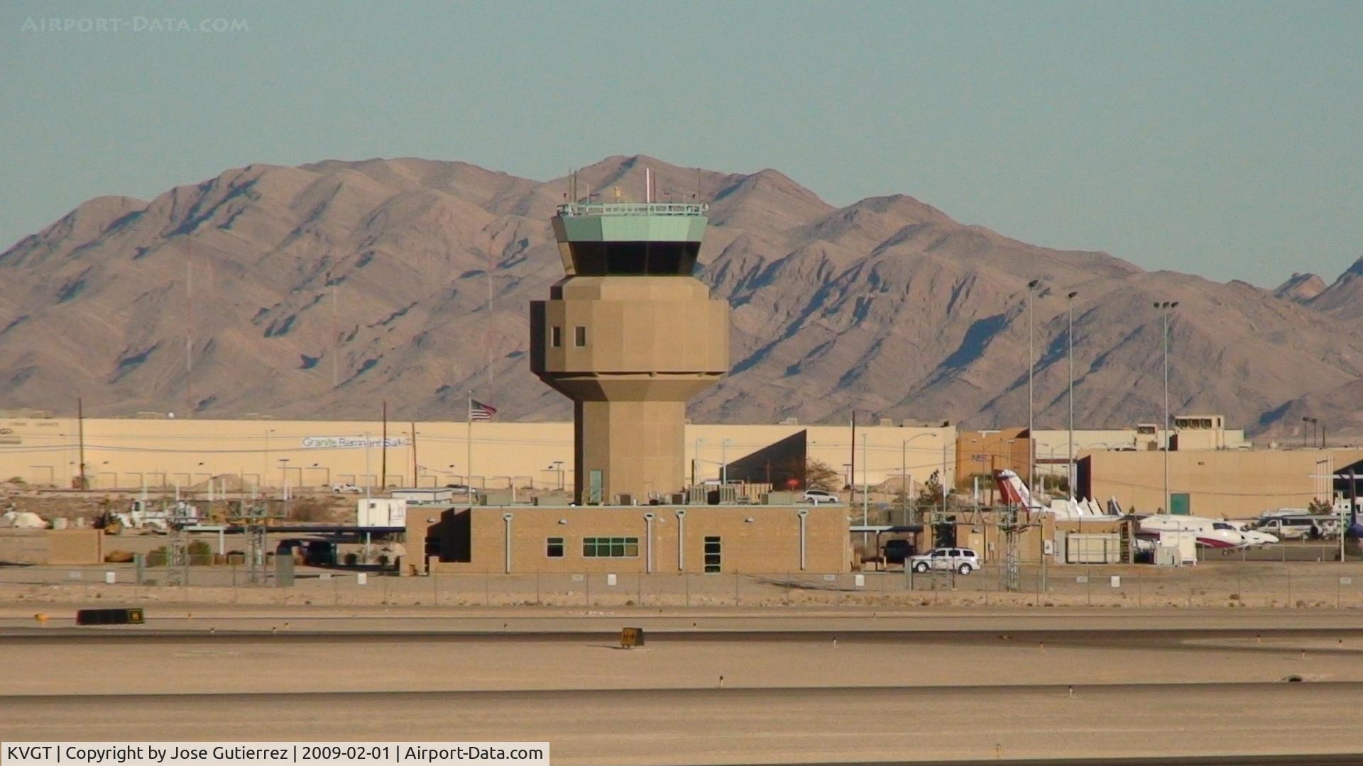 North Las Vegas Airport (VGT) - North Las vegas Air Terminal's tower.