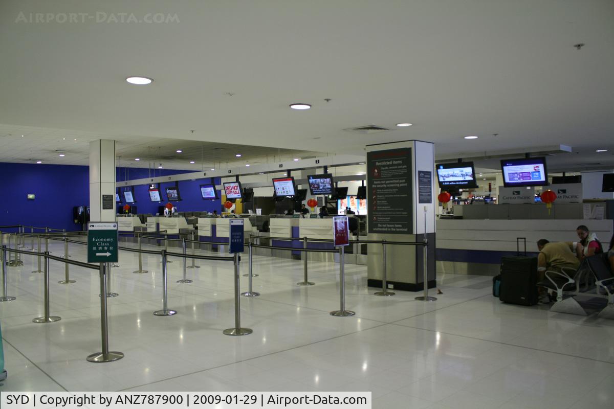 Sydney Airport, Mascot, New South Wales Australia (SYD) - Check in area
