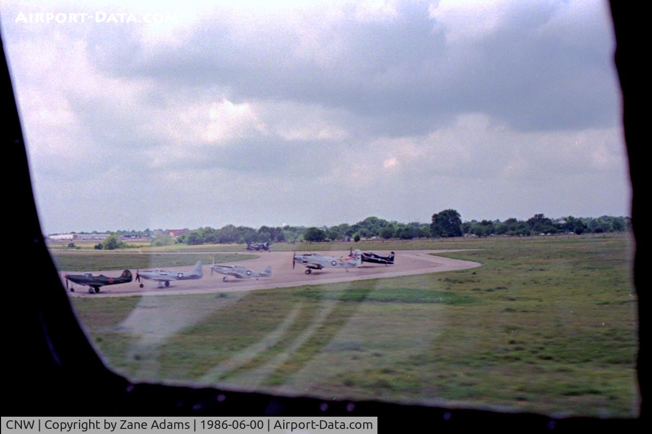 Tstc Waco Airport (CNW) - View out the window of the B-17 