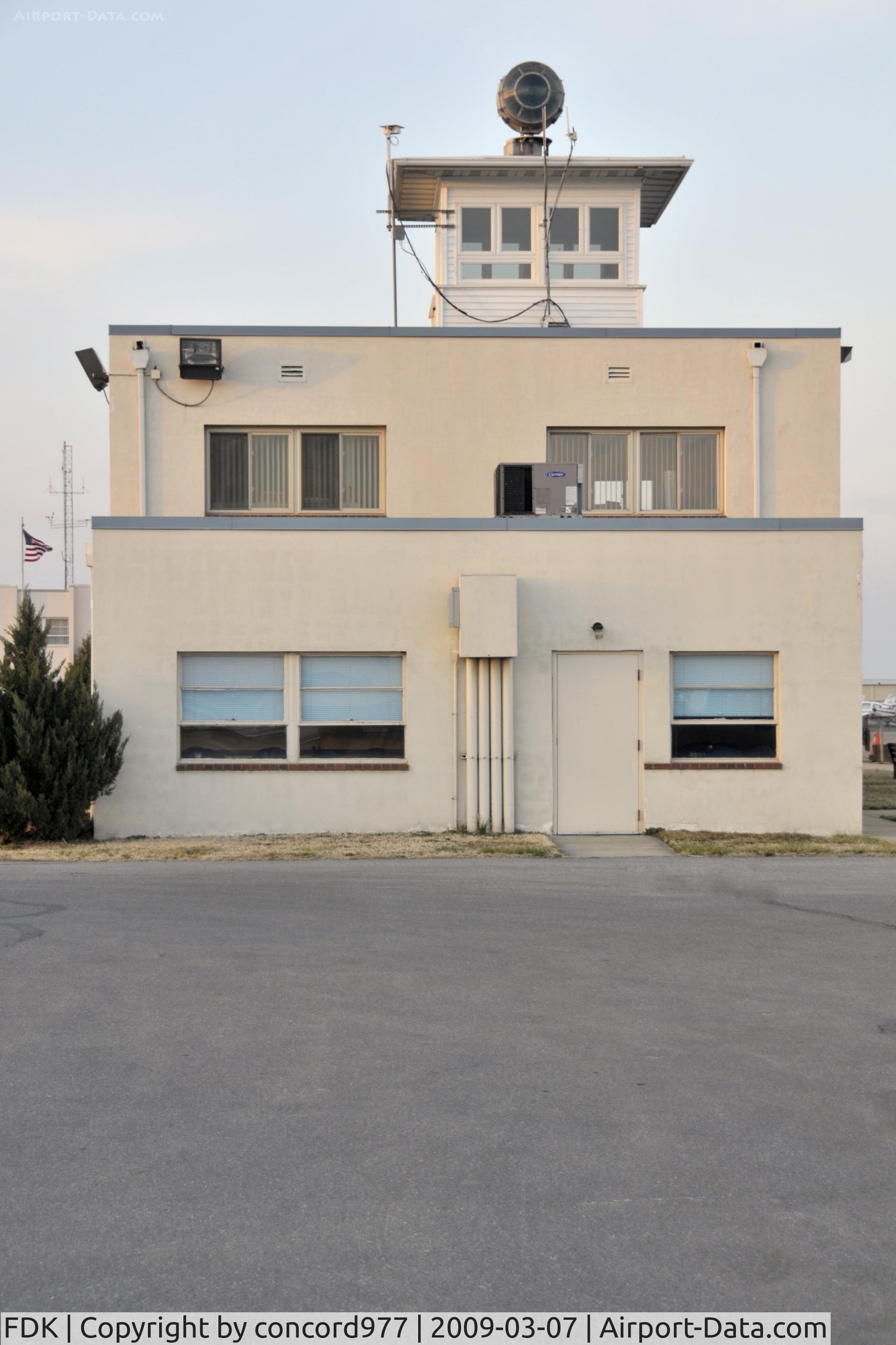 Frederick Municipal Airport (FDK) - A lot of history in this little terminal at Frederick, MD.