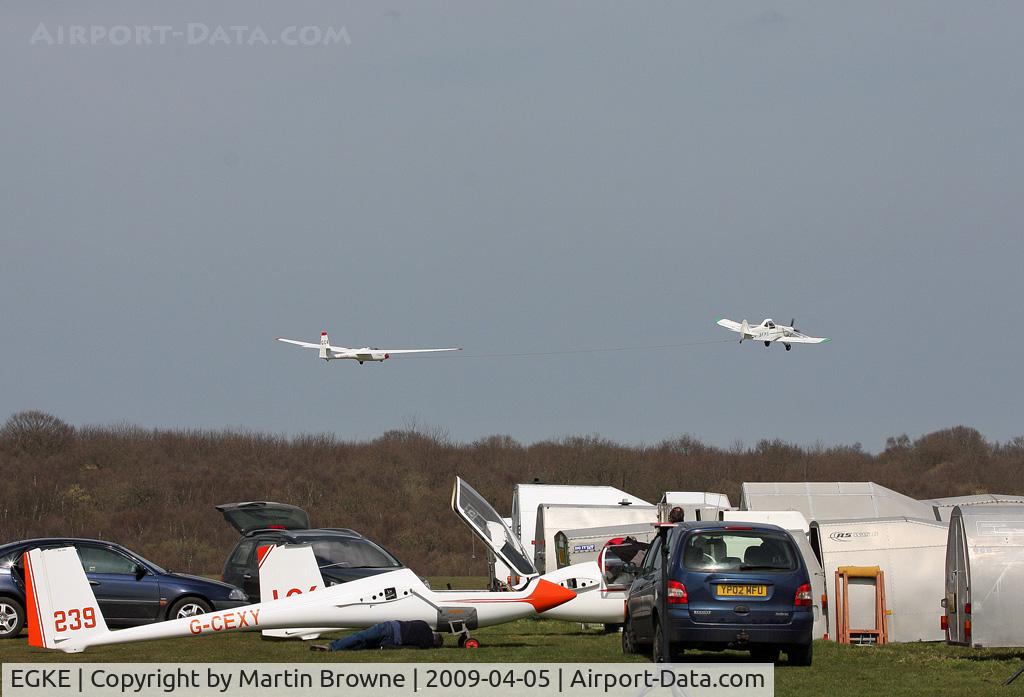 Challock Airport, Challock, England United Kingdom (EGKE) - Challock looking North