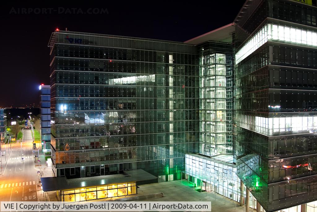 Vienna International Airport, Vienna Austria (VIE) - tower-airport-neighbourhood - office building of Austrian Airlines